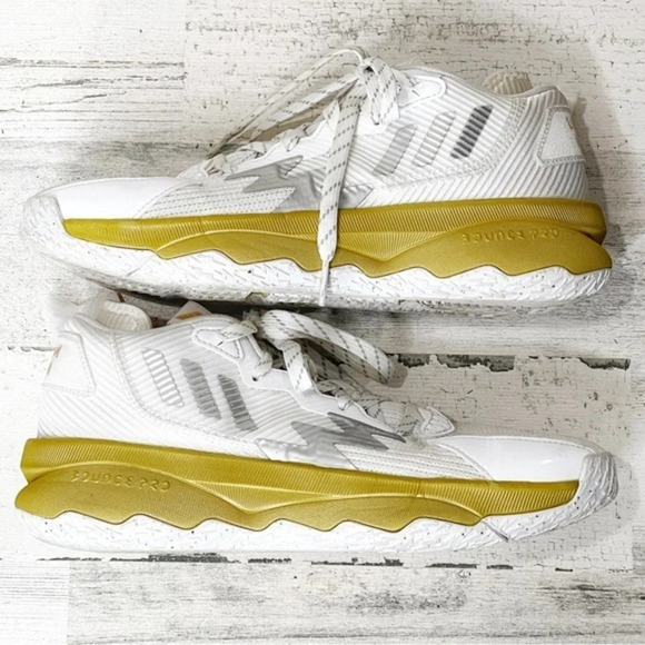 Adidas Dame 8 Laheem The Dream Basketball Shoe GY1755 Mens Size 6.5 Authentic - Picture 4 of 9